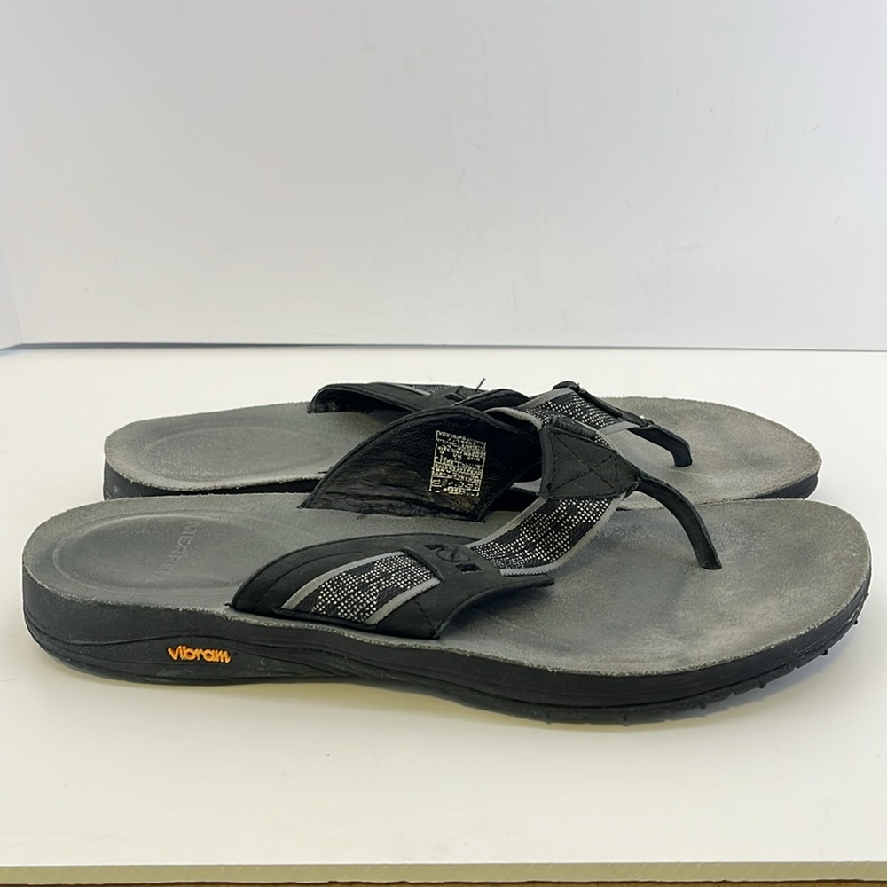 Merrell Rosarita Black & Gray Flip Flop Sandals - Men’s Size 13 - Picture 5 of 15